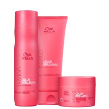 Wella Color Brilliance Shampoo 250Ml + Cond 200ml + Mask 150ml