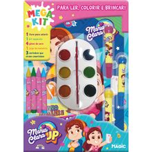 Maria clara e JP - Ler, Colorir e Brincar
