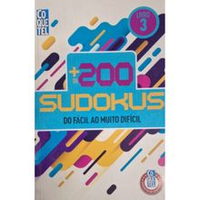 Coquetel + de 200 - Sudokus do fácil ao muito difícil - N°3