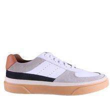 Tênis Masculino Zariff Em Couro 28706