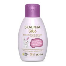 Sabonete Líquido Skalinha Bebê Lavanda 200ml