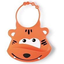 Babador De Silicone Silybib Leao Multikids Baby BB042 MULTIKIDS