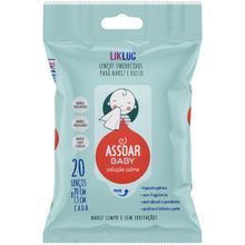 ASSOAR BABY LENÇOS UMEDECIDOS COM SOLUÇÃO SALINA - LIKLUC