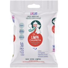 LIMPA CHUPETA LENÇOS UMEDECIDOS HIGIENIZADORES 30UN - LIKLUC