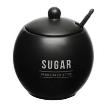 Açucareiro Manhattan Hauskraft Preto 350 ml