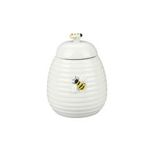 Pote Redondo de Porcelana Abelha 700ml - Hauskraft