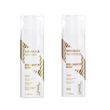 Skelt Iluminador Corporal Red Carpet Glow 120Ml + Bronzeador Instantâneo 120ml