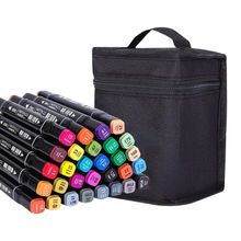Conjunto De Marcador Permanente Ponta Dupla 48 Cores