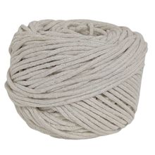 Cordão de Algodão Trancelim Bege para Macrame