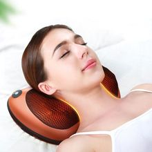 Almofada Massageadora Shiatsu + Cromoterapia Car Home