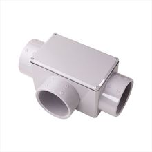 Condulete Fixo 1 Tipo T Tramontina Tampa com Rosca NPT com Pintura Eletrostárica a Pó