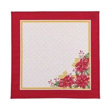 Guardanapo de Boca Natal 50x50cm Flor Karsten
