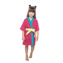 Roupão Infantil Felpudo Quimono M Colorê Lepper