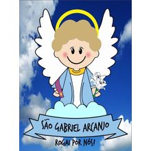 Quadro Infantil de São Gabriel Arcanjo