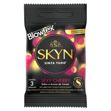 Preservativo Blowtex Skyn Sexy Cherry 3 Unidades