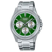 Relógio Casio Masculino Ref:Mtp-1375d-3avdf Multifunção Prateado
