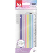 MARCADOR DE LINHAS PASTEL HOLIC DREAMY - 120 FOLHAS - TRIS