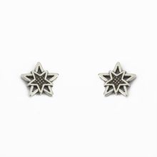 Brinco Bali Estrelas Sobrepostas em Prata 925