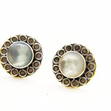 Brinco Flor Prata de Bali 925