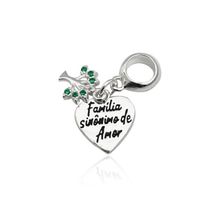 Berloque Arvore da Vida e Familia Prata 925