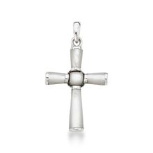 Pingente Crucifixo Madreperola  4cm Prata 925