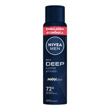 Desodorante Nivea Aerosol Deep Maxxtech Masculino 200ml