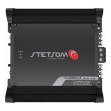Módulo Amplificador Digital Stetsom HL2000.4 Canais - 2000 Watts RMS - 1 Ohm
