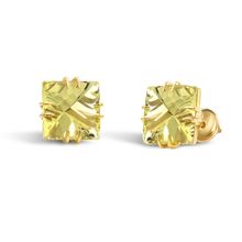 Brinco Ouro 18k com Green Gold