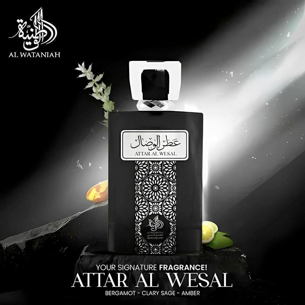 Attar Al Wesal Al Wataniah Perfume Masculino Árabe EDP 100ml