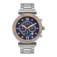 Relógio Euro Feminino Ref: Eujp25aw/4k Multifunção Bicolor