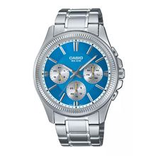 Relógio Casio Masculino Ref: Mtp-1375d-2a2vdf Multifunção Prateado