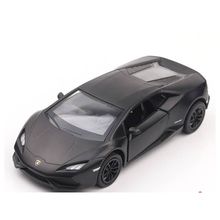 Miniatura Lamborghini Huracán LP610-4 RMZ 1/36 Metal Fricção Preto Fosco