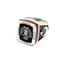 Anel Masculino Águia Prata 925