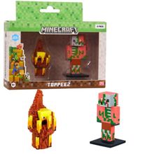Boneco - Minecraft Piglin Zumbi e Blaze MULTIKIDS