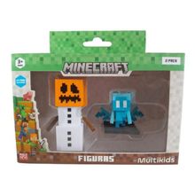 Boneco - Minecraft Allay e Boneco de Neve MULTIKIDS