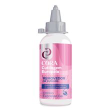 Removedor De Cutículas Cutilagem Gel Hidratação OZÔNIO Kinq 100ml CORA