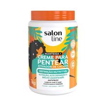 Creme de Pentear Salon Line Ativador de Cachos Definição Nutritiva 1kg
