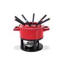 Conjunto para Fondue Brinox com 13 Peças Vermelho