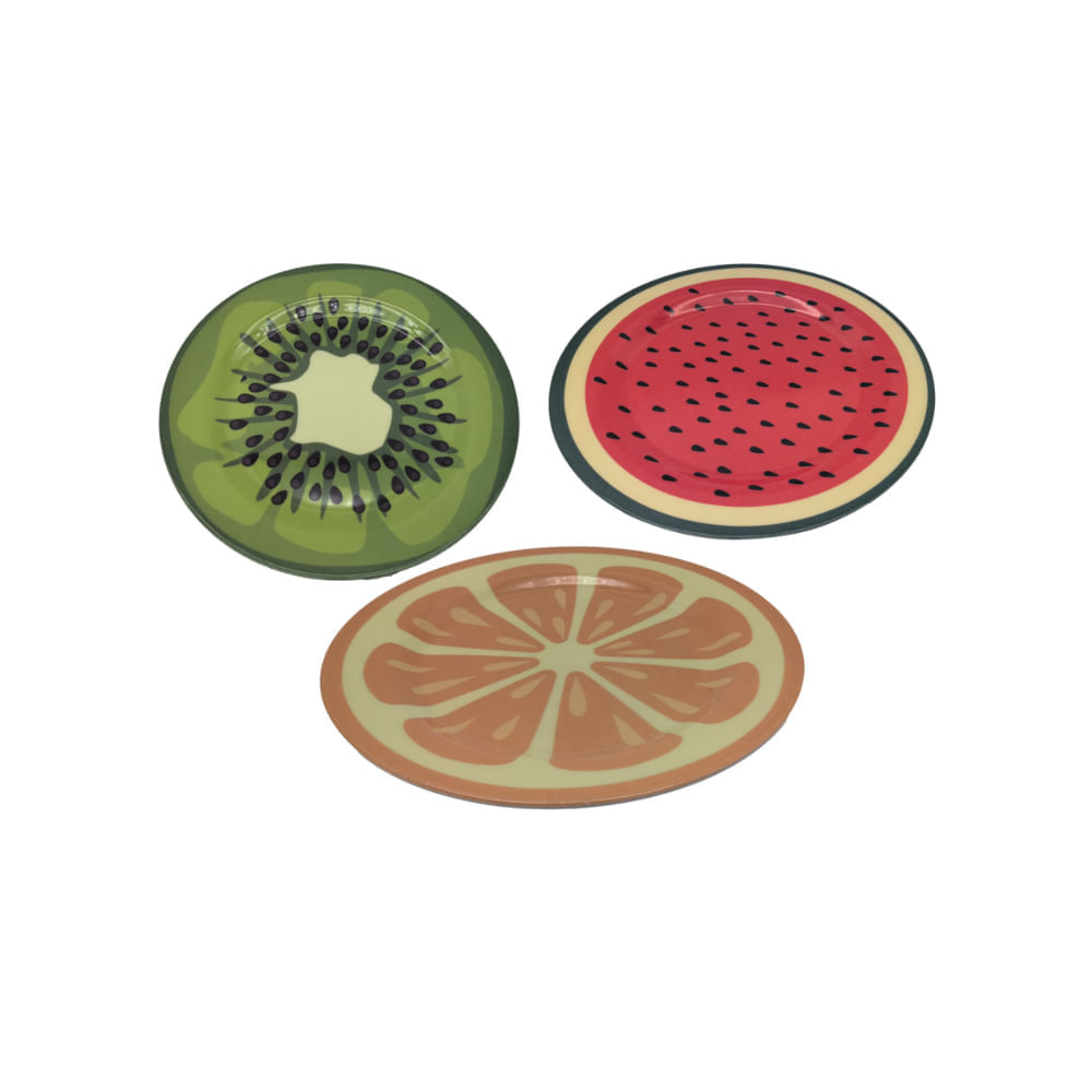 Prato Raso Para Frutas 25cm - Hauskraft