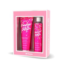 Pokoloka Morango Pop Kit Locao 240ml + Body Splash 240ML
