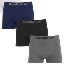 Kit 3 Cuecas Boxer Reebok Classic Masculina