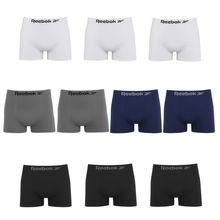 Kit 10 Cuecas Boxer Reebok Classic Masculina