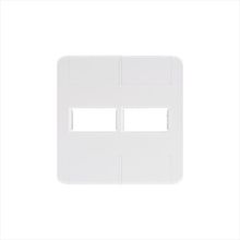 Placa 2 Postos 4x4 Tramontina Tablet Branca