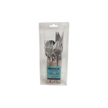 Faqueiro Brinox Riviera Inox Kit 16pçs Facas Garfos Colheres