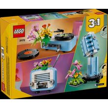 Blocos de montar - toca-discos 3 em 1 com flores LEGO Creator LEGO DO BRASIL