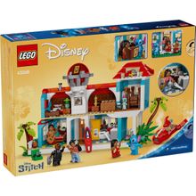 Blocos de Montar Lego Disney - Casa de Praia de Lilo e Stitch LEGO DO BRASIL