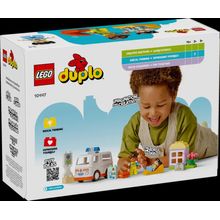 Lego - Ambulancia e Motorista LEGO DO BRASIL