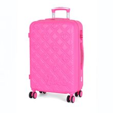 Mala de Bordo Viagem Pequena Barbie MF10458BB Rodas 360 Rosa