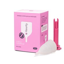 Coletor Menstrual Fleurity Tipo 1 1 Unidade Coletor Mestrual Fleurity Individual T1 1 Unidade