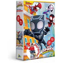 Quebra Cabeca Grandinho - Spidey Pantera Negra TOYSTER